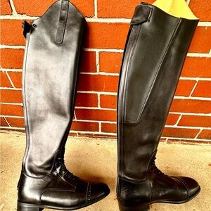 SOUBIRAC OF FRANCE EQUESTRIAN LEATHER RIDING BOOTS